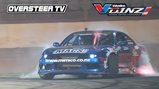 Valvoline D1NZ Drifting 2020 Dave Steedman Battles Engine Dramas Round 3 Tauranga [upl. by Htebiram]