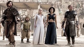 Game of Thrones Seasons 4 amp 5 Blooper Reel Comic Con [upl. by Sello]