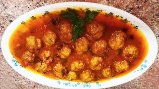 Receta Albóndigas en Salsa de tomate  FÁCIL amp DELICIOSO 😊 [upl. by Siskind]