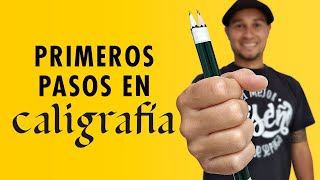 🔥✍ CALIGRAFÍA para PRINCIPIANTES  Primeros pasos ✍🔥  Con DOBLE LÁPIZ [upl. by Liberati]