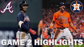 2021 MLB World Series Game 2 Highlights  Atlanta Braves vs Houston Astros [upl. by Aisatnaf915]