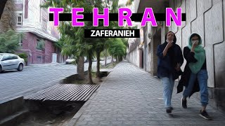 TEHRAN  Zaferanieh زعفرانیه 2021 [upl. by Almat692]