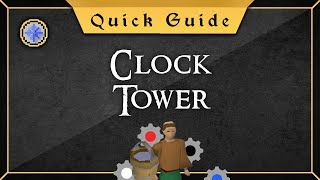 Quick Guide Clock tower [upl. by Notle545]