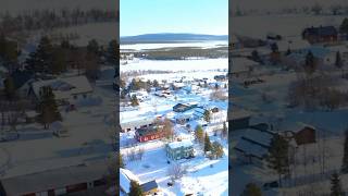 Jukkasjärvi Torne River in Winter Sweden [upl. by Divd]