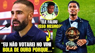 🚨 EITA Olha o que o CARVAJAL falou do VINI JR e da BOLA DE OURO HOJE [upl. by Ahsaret]