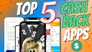 Top 5 Cash Back Apps 2023 [upl. by Meter]