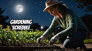 Gardening by the Moon My sowing and growing schedule for the days 27524  29524 [upl. by Season]