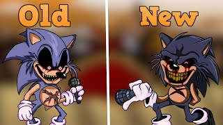 EXECUTION New VS Old  FNF SONICEXE [upl. by Ayifa]