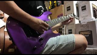 Jackson JS Series Dinky Archtop JS32 DKA Electric Guitar Amaranth FB Pavo Purple [upl. by Reffinej]