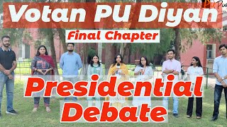 VOTAN PU DIYAN Final Chapter Presidential Candidates Debate PU elections 2024 puelections [upl. by Nyrrek]