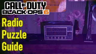 Black Ops 6 radio puzzle guide  walkthrough how to tune radio [upl. by Eenahs]