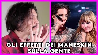 GLI EFFETTI DELLA VITTORIA DEI MANESKIN A SANREMO SULLA GENTE [upl. by Nirrol]