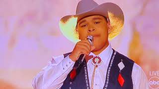 TRISTON HARPER  MORGAN WALLEN  SAND IN MY BOOTS  AMERICAN IDOL  2024 [upl. by Aivonas556]