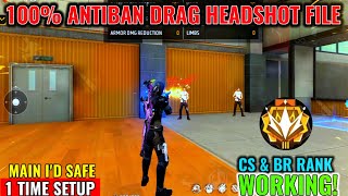 FF Drag Auto Headshot Config File  Free Fire Me Hack Kaise Lagaye  Free Fire Hack 2024 ✅ [upl. by Nitsua]