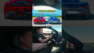 Ferrari SF90 vs Rimac Nevera😈😱 dragrace shortsfeeds [upl. by Aetnahs]