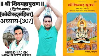 ।।श्रीशिवमहापुराण भाग2 अध्याय307कोटीरुद्र संहिता चित्रसहित सरल हिन्दी अनुवाद कथा वाचक अरविंद राव [upl. by Whitman]