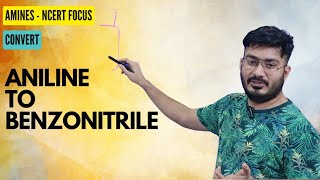 Convert Aniline to Benzonitrile [upl. by Berke]