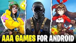 TOP 5 BEST AAA GAMES FOR ANDROID 🔥 [upl. by Mamoun519]