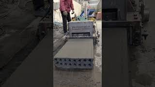 Precast lightweight concrete wall panels making machine testing for exrior wall concreteslab [upl. by Rumilly]