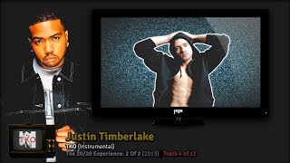 PRODUCED BY Timbaland  49 Justin Timberlake  TKO Instrumental [upl. by Ahsas]