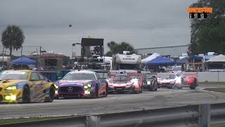 IMSA 67th 12h Sebring 2019 Part 1daytime [upl. by Honan]