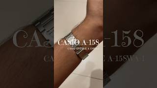 Casio A158wa1 casiovintage casio a158 watch casiowatch foryou [upl. by Coucher]