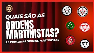 QUAIS SÃO AS ORDENS MARTINISTAS Qual a melhor martinismo ordemmartinista esoterismo [upl. by Oicnerual]