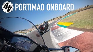 2020 Aprilia RSV4 1100 Factory  Onboard at Portimao [upl. by Leirrad]