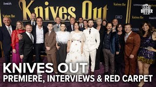 Knives Out Premiere Interviews amp Red Carpet in Los Angeles  Extra Butter [upl. by Kind427]