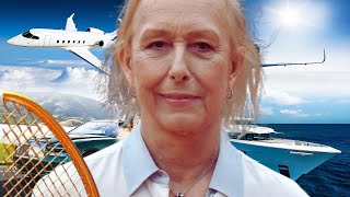 Martina Navratilova Lifestyle  Income HouseNet Worth Car Collection Mansion Private Jet etc [upl. by Hsiwhem944]