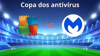 AVG Free VS Malwarebytes  Proteção em tempo real com 1000 vírus [upl. by Nywra]