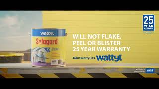 Wattyl Test Lab – Solagard will not Flake Peel or Blister [upl. by Danella]