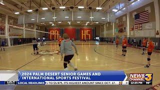 Desert Recreation District talks about the 2024 Palm Desert senior games and international [upl. by Katie67]