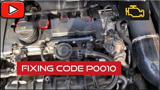 How to Replace the Camshaft Variable Solenoid Valve VVT on a MK5 Golf GTI Fixing Engine code P0010 [upl. by Fantasia24]