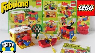 LEGO Fabuland Original Set 1980 Build and Story German 2 LEGO 3680 [upl. by Kyl684]