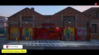 FiveM Bennys Custom MLO  Mechanic Shops MLO fivem mechanic [upl. by Cassondra]