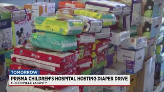 Prisma Childrens Hospital hosting diaper drive [upl. by Demodena879]