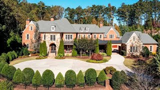 Luxury Mega Mansion in Georgia USA for  5500000  House tour [upl. by Yelroc]