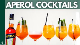 5 Cocktails mit APEROL 🍊Schnell  Einfach [upl. by Trebma]