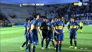 Lanús 0  2 Boca Juniors  Semifinal Copa Argentina 2015 [upl. by Ogdan]