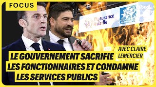 LE GOUVERNEMENT SACRIFIE LES FONCTIONNAIRES ET CONDAMNE LES SERVICES PUBLICS [upl. by Nostrebor74]