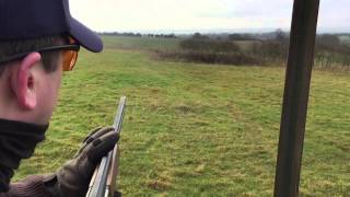 Beretta 692 on the clays slowmo part 6 [upl. by Atilahs221]