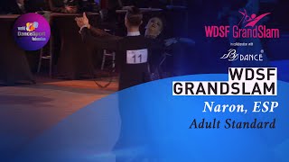 Bodini  Charitonovaite ITA  2022 WDSF GrandSlam STD Naron ESP  R2 Q [upl. by Aikimat]