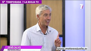 Meteosojuela en 7 LaRioja TV 7Magazine 24102024 5ª Temporada [upl. by Onirefes]