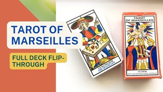 Tarot of Marseilles Deck Flip Through [upl. by Aay336]