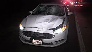 San Diego I5 Fatal Car vs Ped 08012024 UPDATE [upl. by Kcolttam]