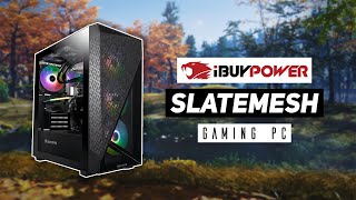 iBuyPower SlateMesh Gaming PC Review 2024  Best Gaming PC Under 1000 [upl. by Assela]