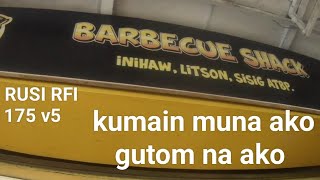 RUSI RFI 175 v5 Kumain ako dito sa Barbecue Shack Concepcion Malabon daming gutom drricojtv vlog [upl. by Eninnaej268]