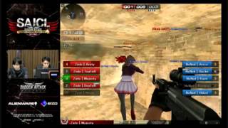 SAJCL オフライン準々決勝 Ziele vs NvNed 第2MAP [upl. by Arabelle]