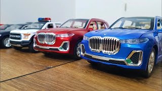 Diecast car BMW X7 driving by Hand [upl. by Veljkov]